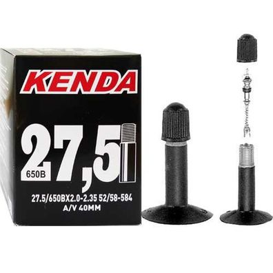 Kenda Schlauch 52-58/584 27.5x2.0-2.35" 27" AV 40mm Fahrradschlauch Autoventil
