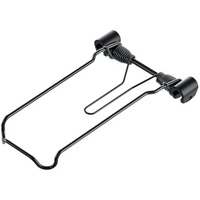 Racktime Federklappe Clampit 2.0 Steel ED - stabile Gepäckträgerklappe aus pulverbesc