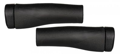 Herrmans Lenkergriffe Clik 123mm, ß 22mm, schwarz, Paar