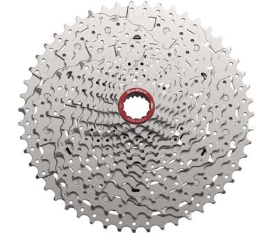 SunRace CSMZ930 Kassette 12-fach 10-51 Zähne Silber - Microspline kompatibel