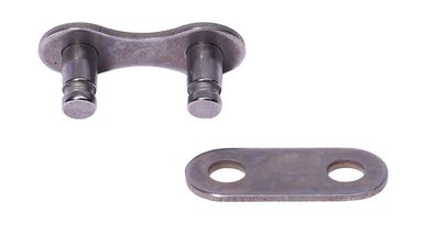 KMC Kettenschloss Snap-On Narrow EPT 1-fach 7 - 8 mm Silber - Werkzeuglose Montage -