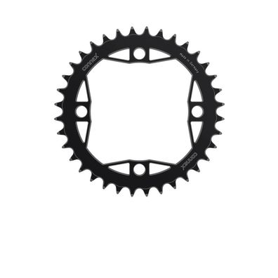 ConneX E-Bike Kettenblatt 34T Lochkreis 104 mm Narrow-Wide Schwarz - Verschleißfest