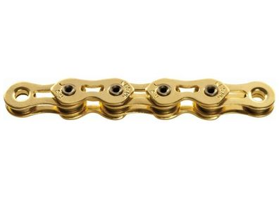 KMC K1SL Narrow Ti-N Singlespeed Kette 1/2 x 3/32 Zoll Gold - 320 g leichte Fahrradke