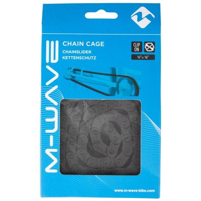 M-Wave Ketten- und Hosenschutz Chain Cage schwarz, fér 1/2"x1/8" Ketten