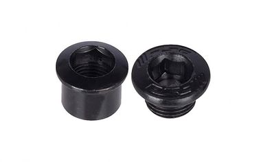 FSA Kettenblattschrauben M8x0,75P Edelstahl Schwarz -fér E-Bikes