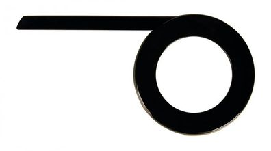 Herrmans Slyde Kettenschutz 42 bis 44 Zähne ß 140 mm 319 mm Schwarz matt