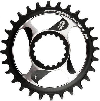 FSA MTB Kettenblatt Afterburner Direct Mount 34 T Schwarz - Megatooth Zahnprofil