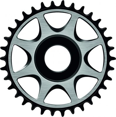 Centurion Kettenblatt Shimano EP8 34 T Direct Mount - Poliert