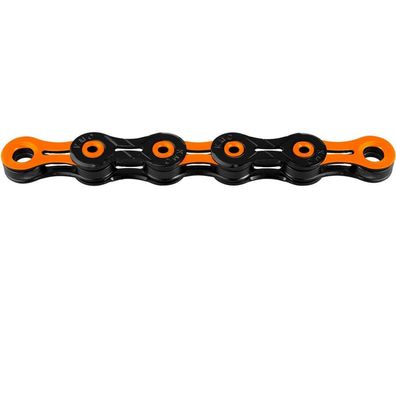 KMC Kette X-11 SL DLC Super Light 118 Glieder schwarz-orange New Triple X Durability