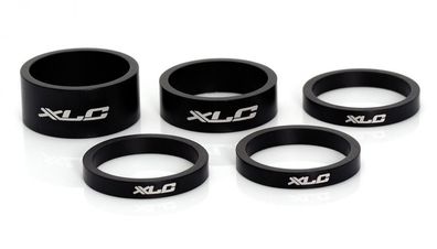 XLC A-Head Spacer-Set AS-A02 3 x 5, 1 x 10, 1 x 15, 1 1/8" matt/sz