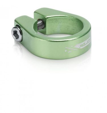 XLC Sattelstétz-Klemmring PC-B09 ß 31,6mm limegreen, mit Innensechskant