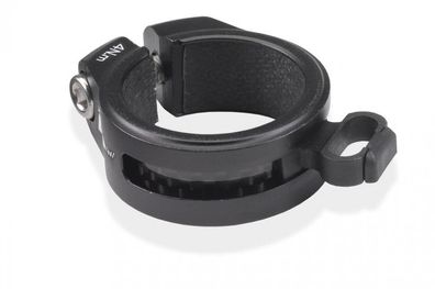 XLC All MTN Sattelstétzklemmring ß 31,6mm, schwarz, fér Carbonrahmen