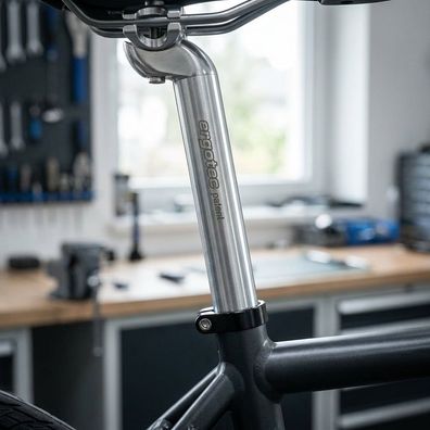 Ergotec Patentsattelstétze ß 27,2mm 350mm silber Alu