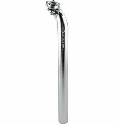 Procraft Classic 2-Bolt Sattelstétze ß 31,8 x 350 mm Silber - Robuste 7075 Aluminium