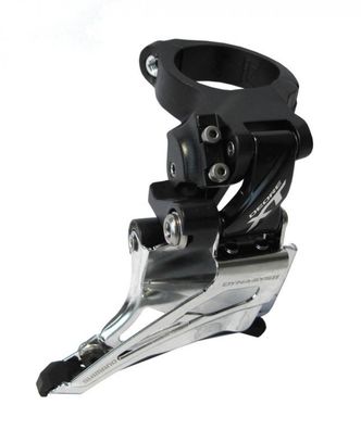 Shimano Umwerfer DEORE XT FD-M8025 2-fach MTB Schelle hoch Top-Pull - präzise Frontsc