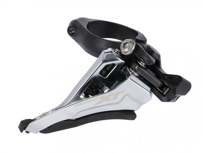 Shimano DEORE XT FD-M8100 Umwerfer 2-fach Schelle mittig Front-Pull - präzise MTB-Sch