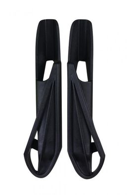 Ursus Kunststoffféße Jumbo, rechts und links, schwarz, Ersatzféße fér Fahrradständer,