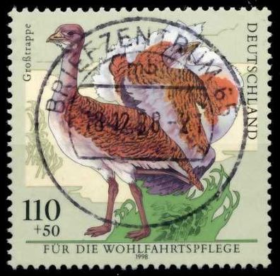 BRD 1998 Nr 2016 zentrisch gestempelt X6C9402