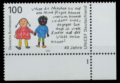 BRD 1993 Nr 1682 postfrisch Formnummer 1 S54444E