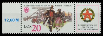 DDR Zusammendruck Nr WZd676 postfrisch WAAGR PAAR SRA X0BB686