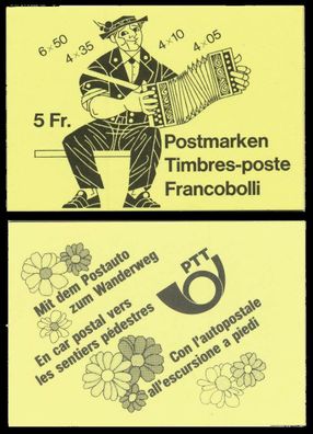 Schweiz Markenheft Nr MH 0-78c postfrisch X697192