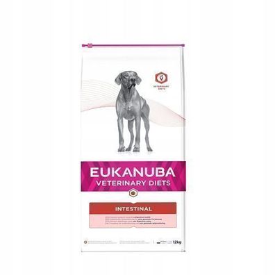 Eukanuba VD Trockenfutter für ausgewachsene Hunde mit Darmerkrankungen, 12 kg Sack