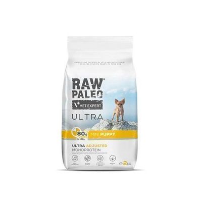 VetExpert Raw Paleo Ultra Truthahn Mini Welpenfutter 2kg