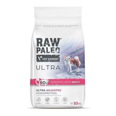 Rohes Paleo Ultra Schweinefleisch, mittelgroß & groß, für Erwachsene, 10 kg