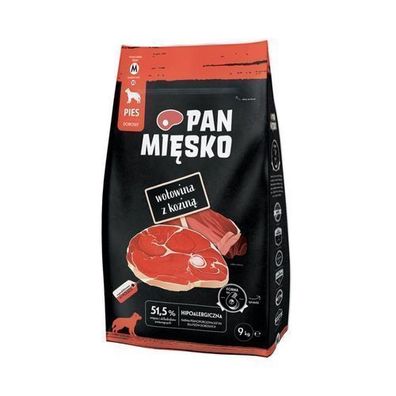 Mr. Meat Rind- und Ziegen-Trockenfutter für Hunde, 9 kg