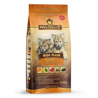 Trockenfutter für Hunde Wolfsblut Wide Plain Puppy 12,5 kg