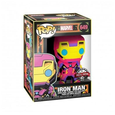 Funko Actionfiguren POP! MARVEL BLACK LIGHT Ironman