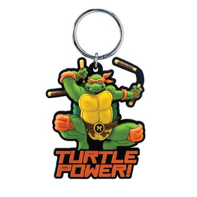 Teenage Mutant Ninja Turtles Soft Touch PVC Taschenanhänger Michelangelo