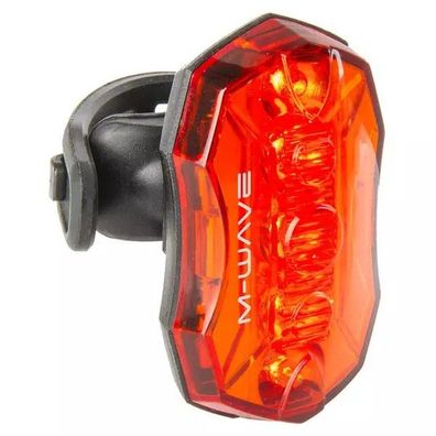 Blinklicht M-WAVE > HELIOS 5.3 <, 5 LED, schwarzes Gehäuse/r