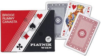 Standard Bridge, Rommé, Canasta Spielkarten