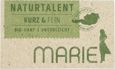 20x Marie Fine Naturtalent Kurz&Fein 100 Blättchen