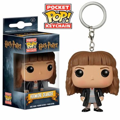 Funko POP! Schlüsselanhänger Harry Potter - Hermine Granger in Robes (7,6 cm)
