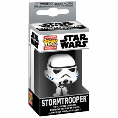 Funko POP! Schlüsselanhänger Star Wars - Stormtrooper (7,6 cm)