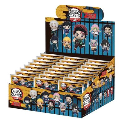 Demon Slayer 3D PVC-Taschenanhänger Infinity Castle Serie 1 Display (24)