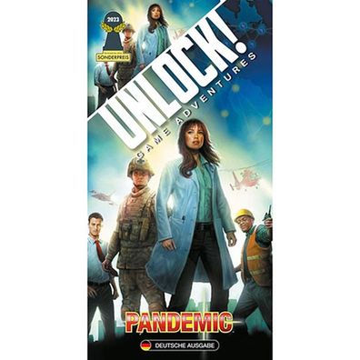 Unlock! Game Adventures | Pandemic - Einzelszenario
