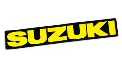 UFO PLAST Aufkleber Logo-Aufkleber Suzuki gelb