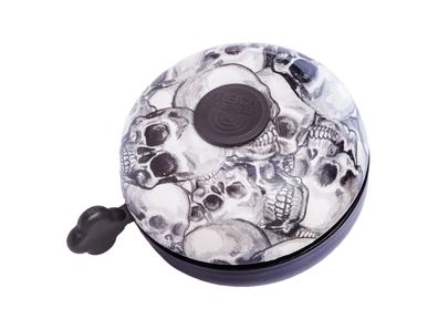 REICH Glocke "Ding-Dong" SB-verpackt, Ø 80 mm, Zwe Totenkopf