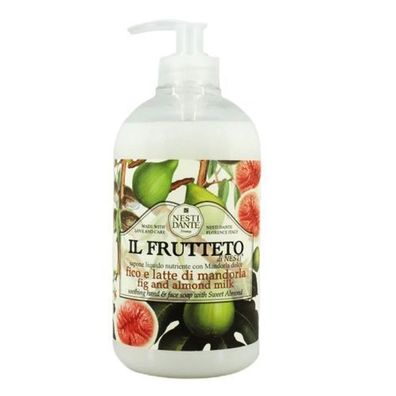 Nesti Dante Il Frutteto Fluessigseife mit Feigen- und Mandelmilch, 500 ml