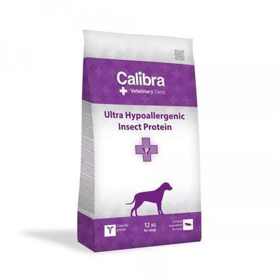 Calibra Veterinary Diets HypoSkin&Coat Support Trockenfutter für Hunde, 12 kg