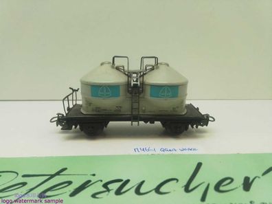 Märklin H0 AC 4661 Silowagen "Quarzwerke" Kds54 / DB / OVP blau
