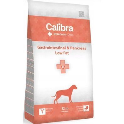 Calibra Magen-Darm- und Pankreas-armes Trockenfutter für Hunde, 12 kg