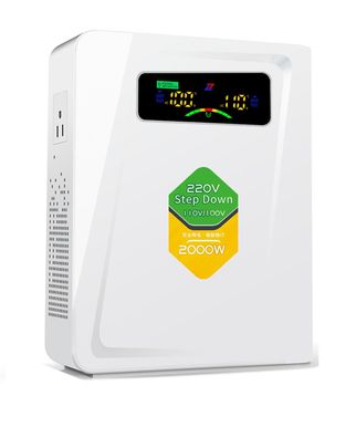 Zhengxi 2000W Spannungswandler 230V auf 110V Abwärtstransformator für US-Geräte