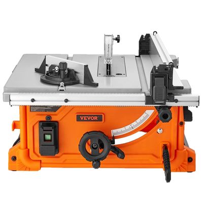 VEVOR Tischkreissäge 1800W 254mm Sägeblatt 4400 U/min Schnitttiefe 85mm