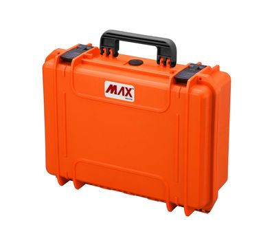 Max MAX430.001 Schutzkoffer IP67 wasserdicht staubdicht stoßfest Orange