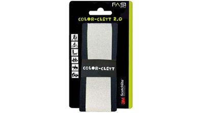 Fasi Reflektorarmband Color-Clett 2.0 schwarz