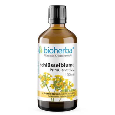 Bioherba Schlüsselblume Primula veris L. Tropfen Tinktur